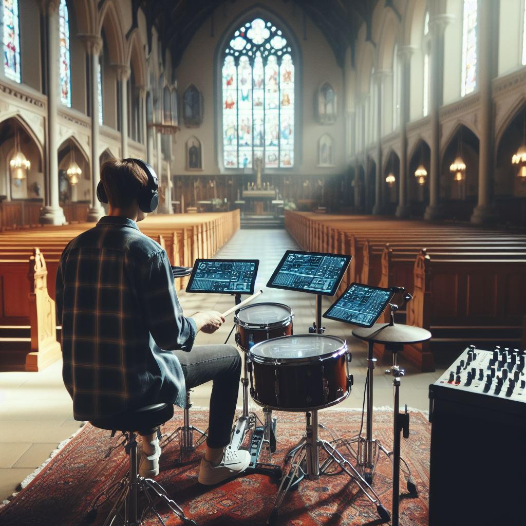 Electronic Drum Sets for Churches